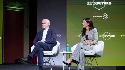 Paco González, director de PresidenteX y Esther García, directora de Marketing de L'Oreal Paco González, director de PresidenteX y Esther García, directora de Marketing de L'Oreal