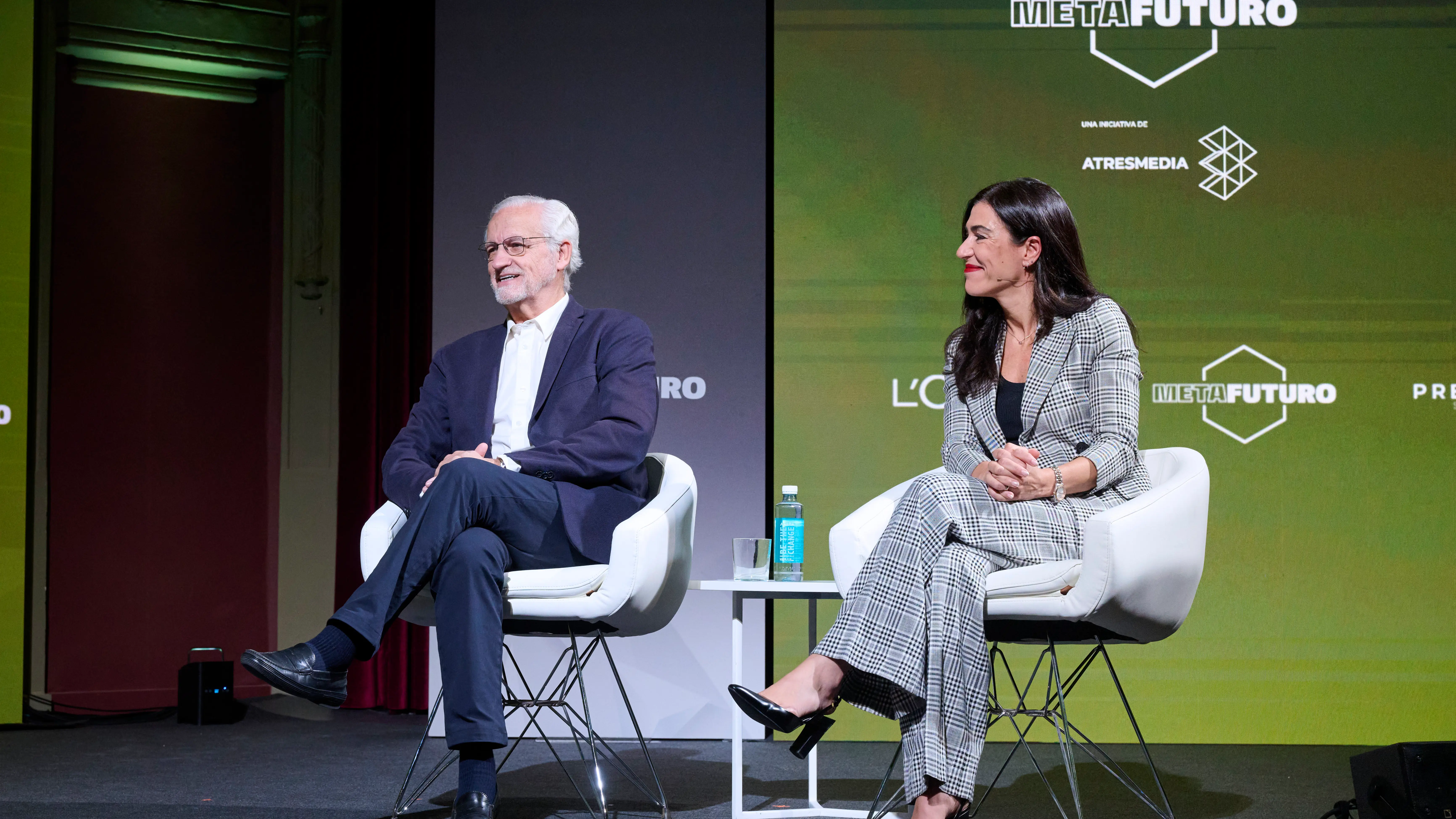 Paco González, director de PresidenteX y Esther García, directora de Marketing de L'Oreal