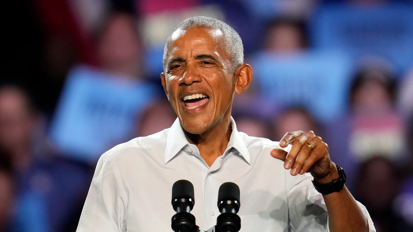 Barack Obama, durante su intervención en Detroit (Michigan, Estados Unidos) Barack Obama, durante su intervención en Detroit (Michigan, Estados Unidos)