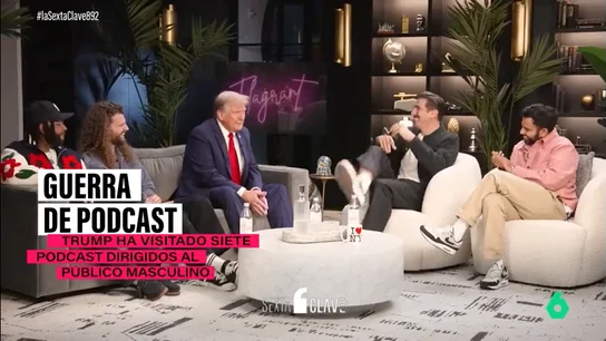 Trump y Harris recurren a los podcasts para ganar votos en la recta final hacia la Casa Blanca Trump y Harris recurren a los podcasts para ganar votos en la recta final hacia la Casa Blanca