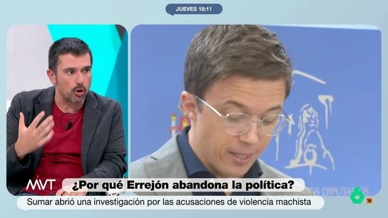 Espinar: Me ha golpeado Espinar: Me ha golpeado