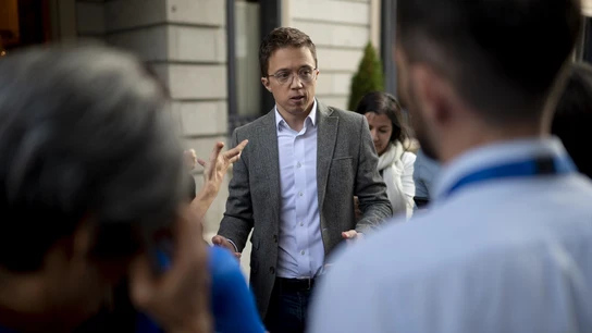 El portavoz de Sumar en el Congreso, Íñigo Errejón, a su salida de una sesión plenaria, en el Congreso de los Diputados, a 22 de octubre de 2024, en Madrid (España) El portavoz de Sumar en el Congreso, Íñigo Errejón, a su salida de una sesión plenaria, en el Congreso de los Diputados, a 22 de octubre de 2024, en Madrid (España)