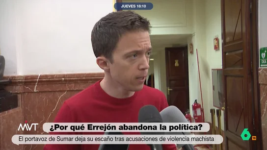 Cuando Íñigo Errejón hablaba del movimiento feminista, machismo y masculinidad Después del anuncio de Íñigo Errejón de que abandona la política entre acusaciones de violencia machista, Más Vale Tarde recuerda algunos momentos en los que el exdiputado de Sumar defendió al movimiento feminista.