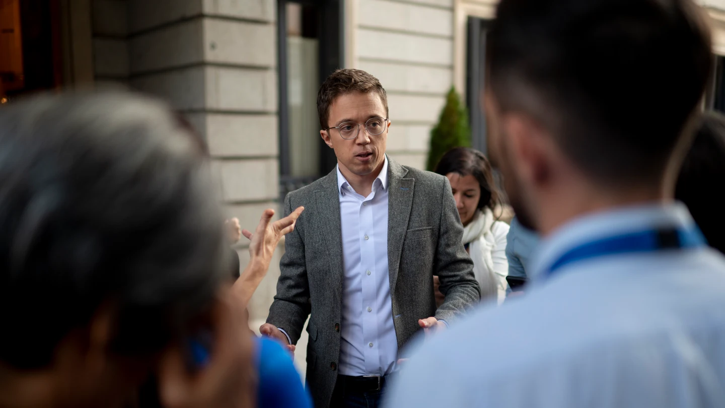 El exportavoz de Más Madrid Iñigo Errejón El exportavoz de Más Madrid Iñigo Errejón