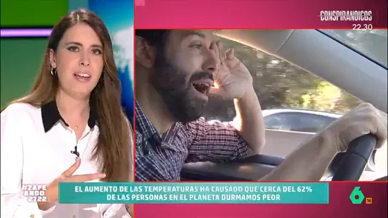 De una cerveza más cara y peor a aumentar los accidentes de tráfico: Mar Gómez explica cómo nos afecta ya el cambio climático La divulgadora Mar Gómez explica en este vídeo de Zapeando cómo el cambio climático ya afecta notablemente nuestro día a día en cuestiones tan cotidianas como la cerveza, los viajes en avión e incluso nuestras horas de sueño.