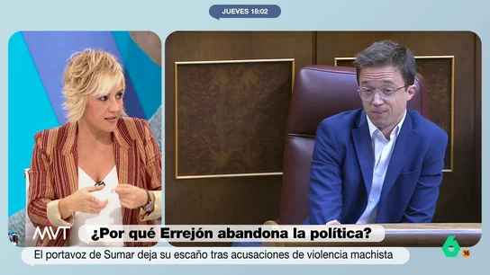 Pardo explica una de las denuncias de Errejón Pardo explica una de las denuncias de Errejón