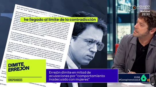 Sato Díaz, sobre las acusaciones a Errejón: "Es probable que salgan más casos en las próximas horas" Sato Díaz, sobre las acusaciones a Errejón: "Es probable que salgan más casos en las próximas horas"