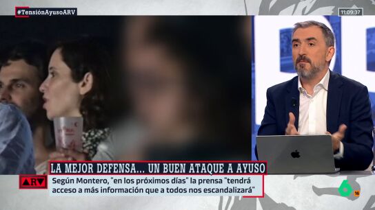 Ignacio Escolar, tras hablar Ayuso de "estado policial": "Hablamos de 350.000 euros que su pareja trampe&oacute; con facturas falsas"