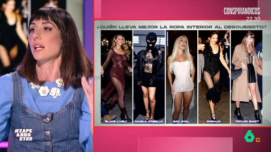 La lencería también va por fuera: Natalia Ferviú analiza la última tendencia entre las celebrities Natalia Ferviú repasa los looks que han lucido algunas famosas que no han dudado en mostrar su ropa interior como parte de su outfit.