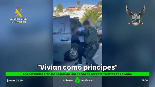 Detienen a los líderes de Tiguerones, una banda de narcoterroristas de Ecuador Detienen a los líderes de Tiguerones, una banda de narcoterroristas de Ecuador