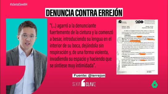 En un ascensor, en una fiesta y en su casa: los tres escenarios de las agresiones sexuales que enfrenta Errej&oacute;n