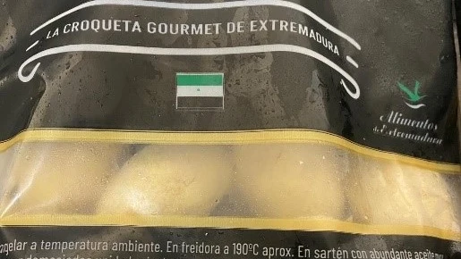 Croquetas de marca afectadas por la alerta sanitaria.