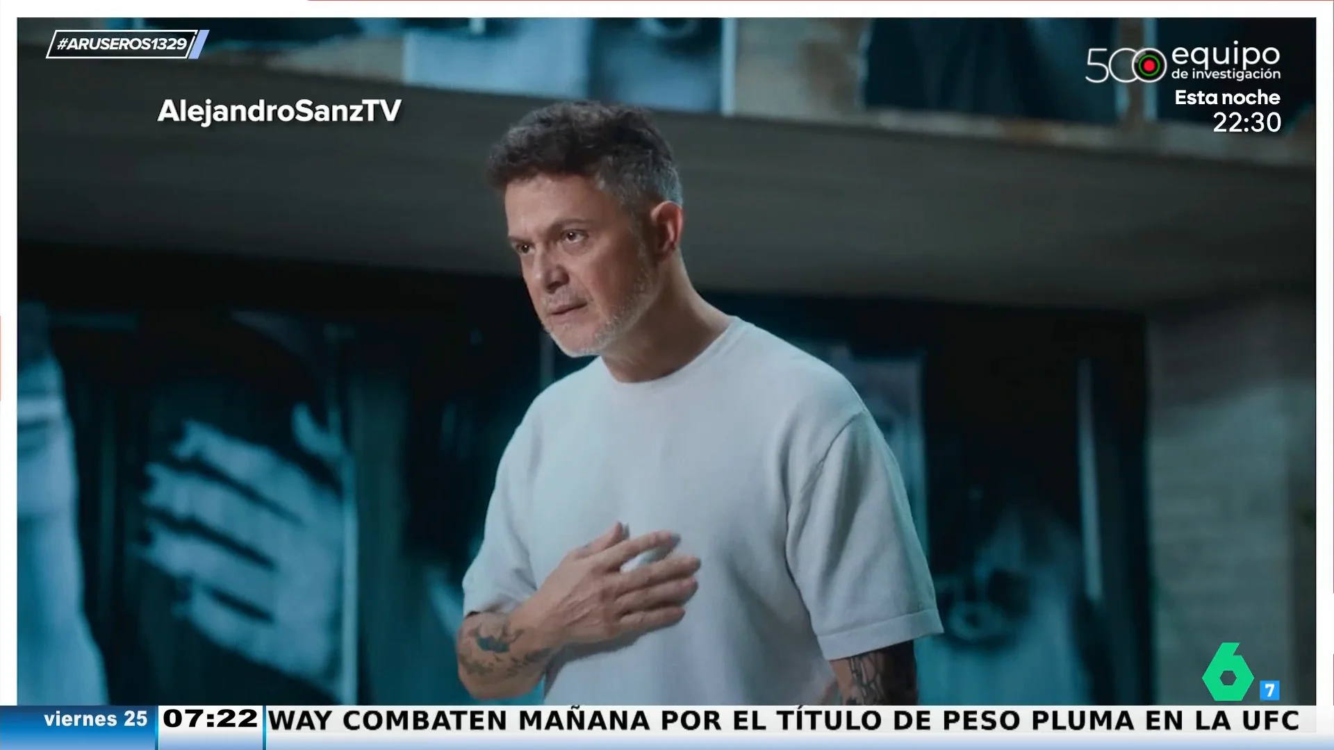 Alejandro Sanz, sobre su nueva canción 'Palmeras en el jardín': "Para sanar determinadas cosas, hay que expresar lo que ocurre"