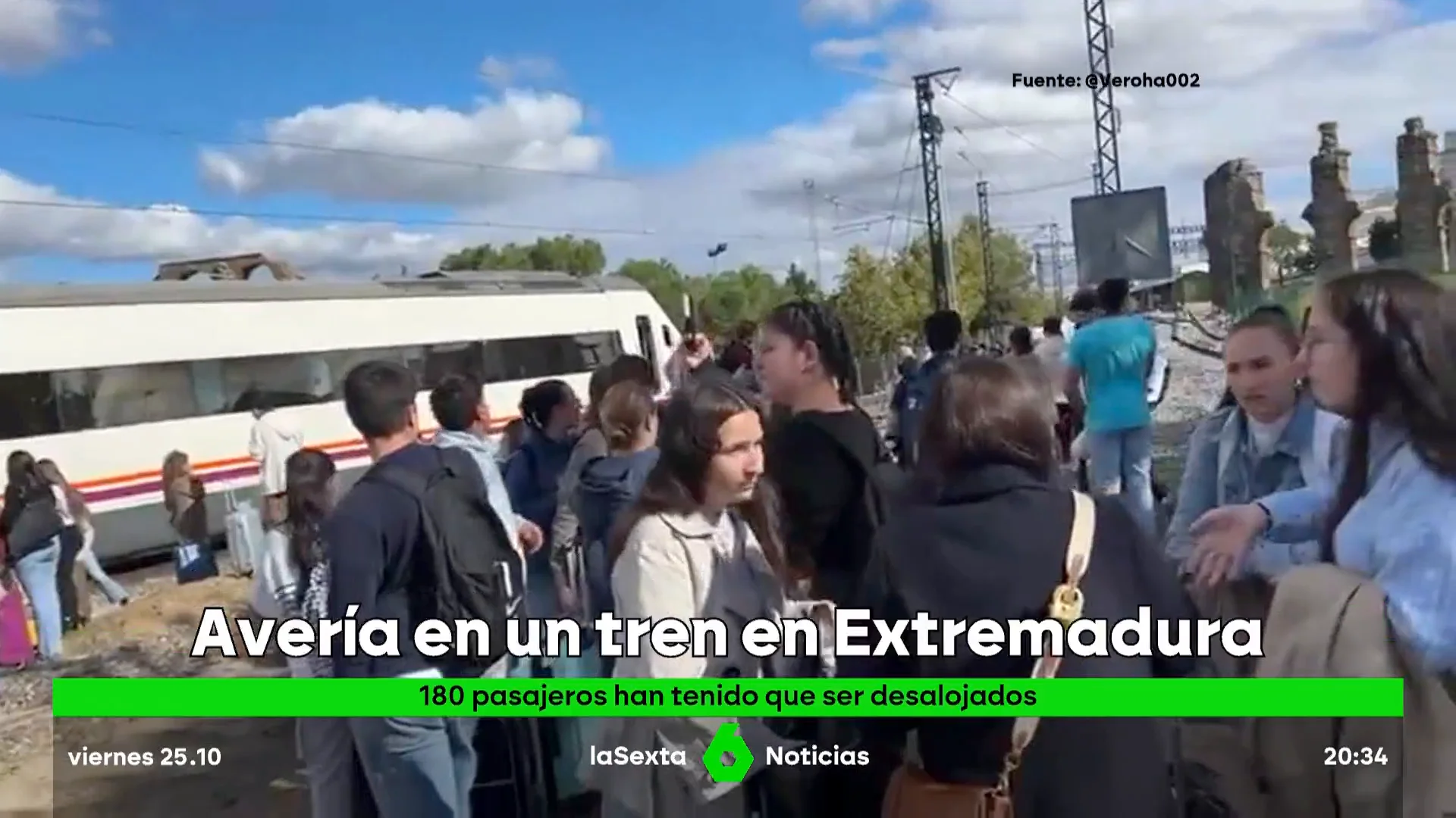 AVERIA TREN EXTREMADURA