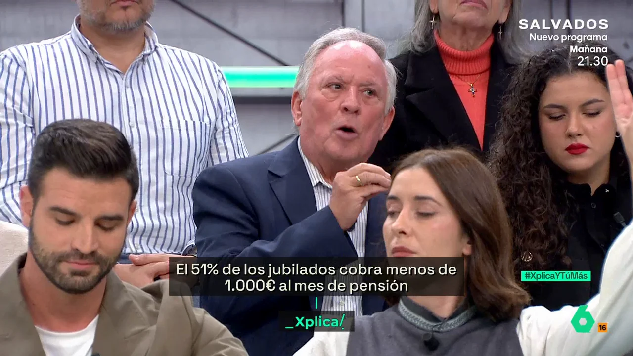 XPLICA El aplaudido discurso de un jubilado a una joven: "Los pensionistas de hoy te han dado los estudios y te han mantenido"