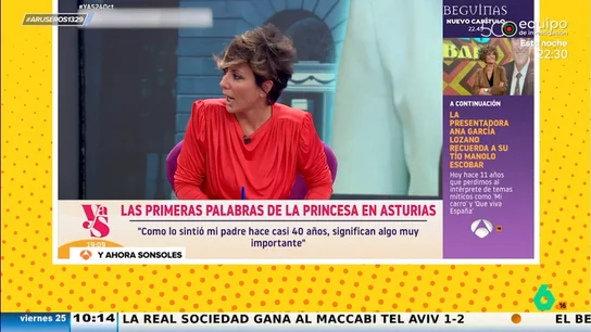 Sonsoles Ónega, a José Manuel Parada: "Eres pelota y jetilla" Sonsoles Ónega, a José Manuel Parada: "Eres pelota y jetilla"