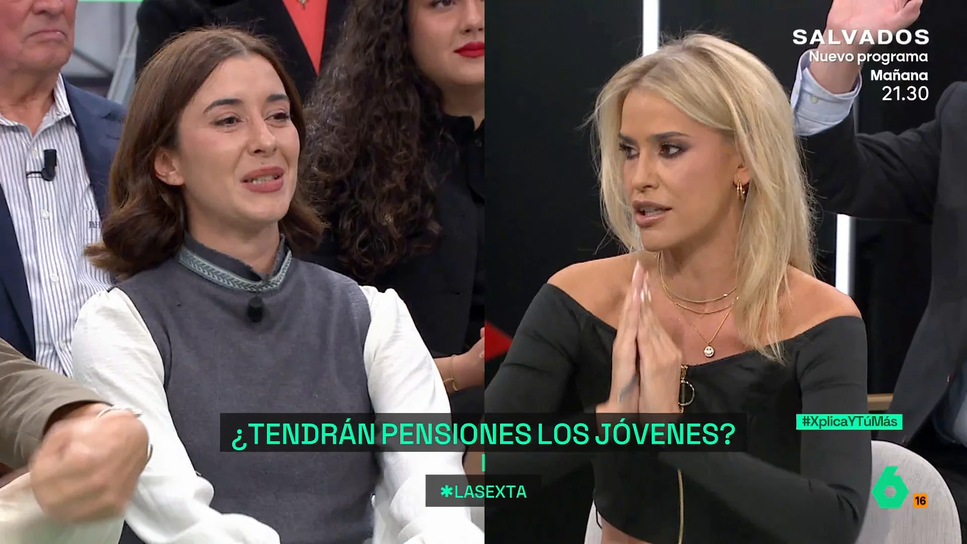 XPLICA Afra Blanco, a una empresaria que critica las pensiones: "No son un gasto, son una inversión en dignidad y justicia"