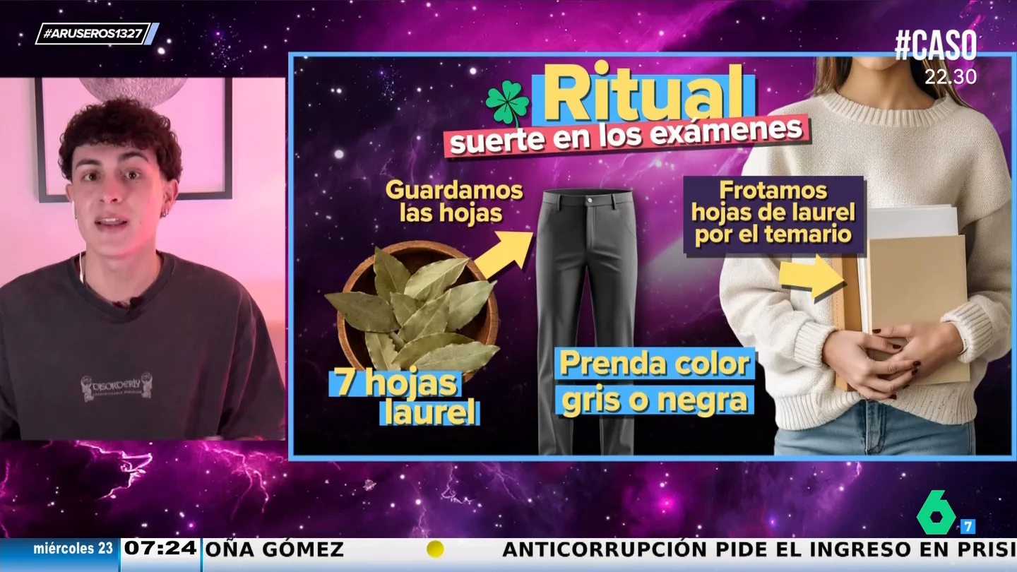 Jabifus desvela un sencillo ritual para ayudar a atraer a la suerte en los exámenes Jabifus desvela un sencillo ritual para ayudar a atraer a la suerte en los exámenes