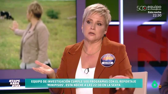 Gloria Serra recuerda el momento más surrealista que ha vivido en 'Equipo de Investigación': "Estábamos tensos" El programa cumple 500 programas en antena. En sus reportajes han vivido momentos de tensión pero también divertidos que la presentadora sigue recordando.