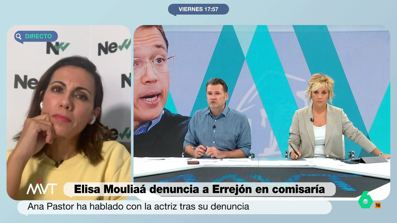 El presentador de Más Vale Tarde reflexiona tras la denuncia de la actriz Elisa Mouliaá contra el exportavoz de Más Madrid, Iñigo Errejón. 
