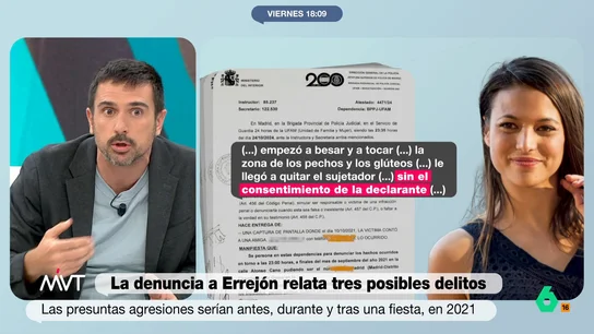 Ramón Espinar, tras leer la denuncia de Mouliaá: "Se nos ha caído definitivamente la posibilidad de enfatizar con Íñigo" Ramón Espinar, tras leer la denuncia de Mouliaá: "Se nos ha caído definitivamente la posibilidad de enfatizar con Íñigo"