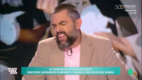 Los zapeadores se enfrentan al caramelo más ácido del mundo: no te pierdas su reacción El caramelo ha conseguido hacerse viral debido a las reacciones de la gente que lo prueba mientras se graba. ¿Soportarán los zapeadores su desagradable sabor?