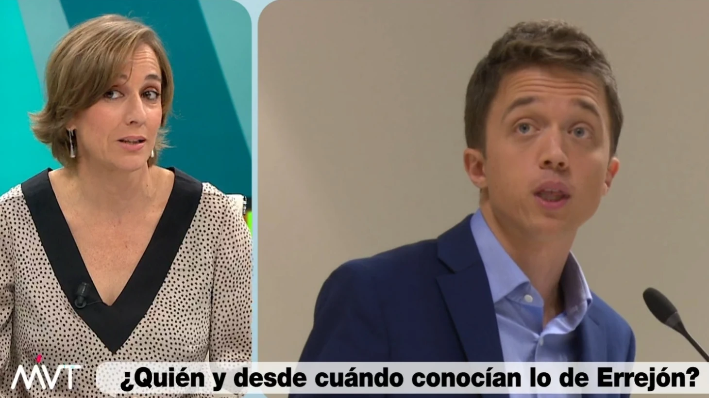 Tania Sánchez, sobre Errejón