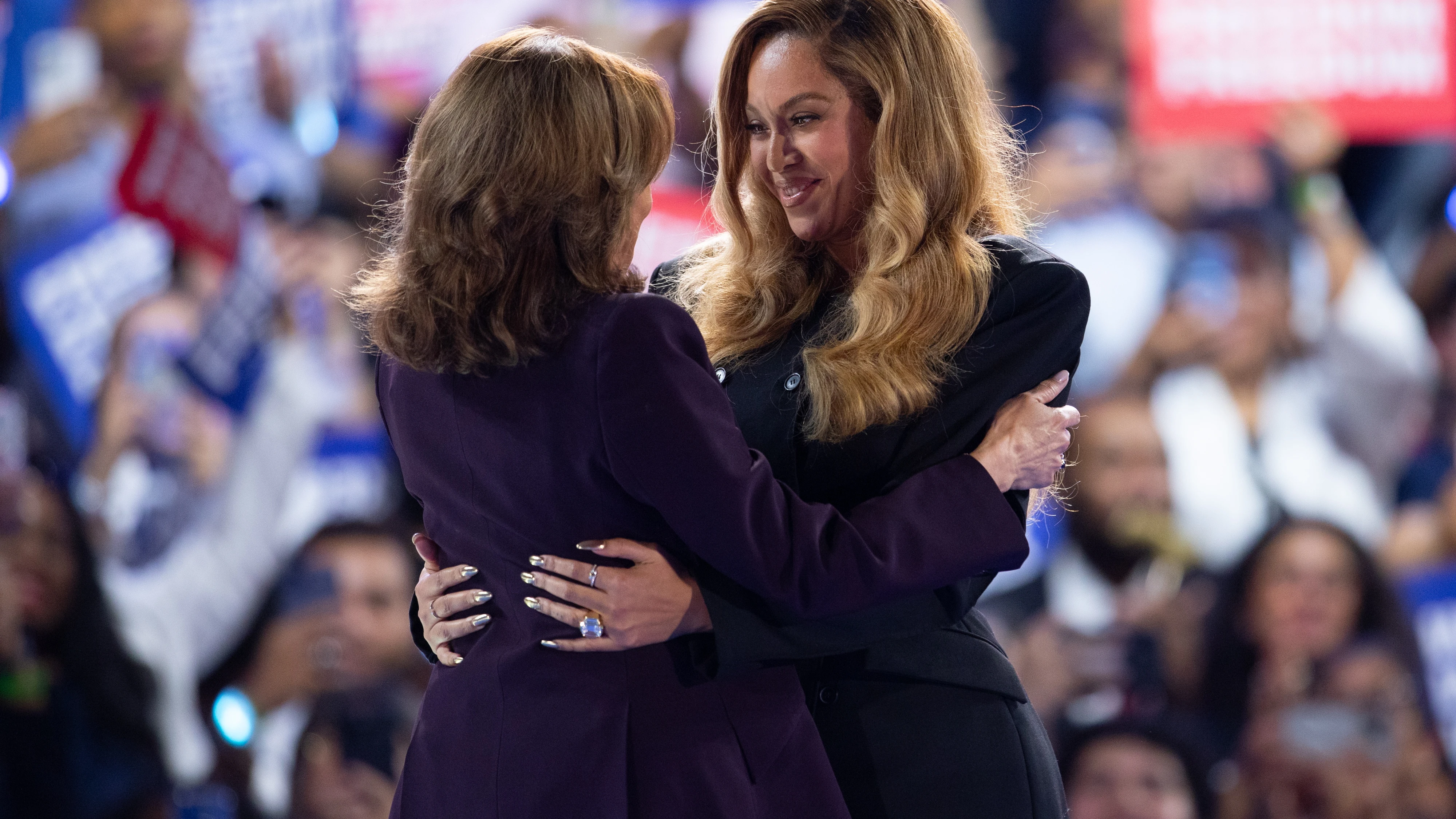 Kamla Harris y Beyoncé