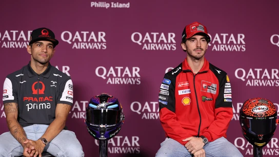 Jorge Martín y 'Pecco' Bagnaia Jorge Martín y 'Pecco' Bagnaia