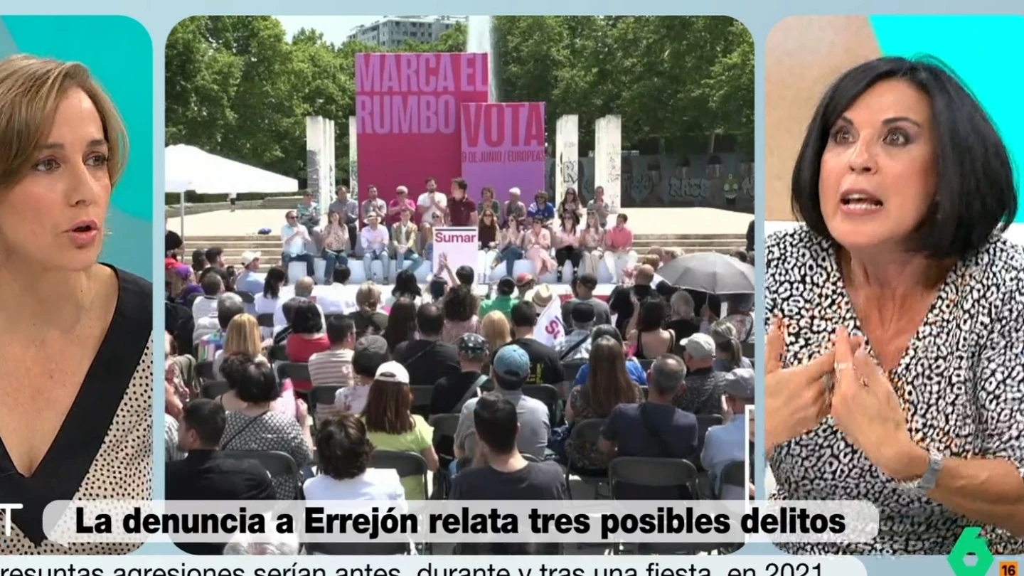Beatriz de Vicente, en Más Vale Tarde Beatriz de Vicente, en Más Vale Tarde