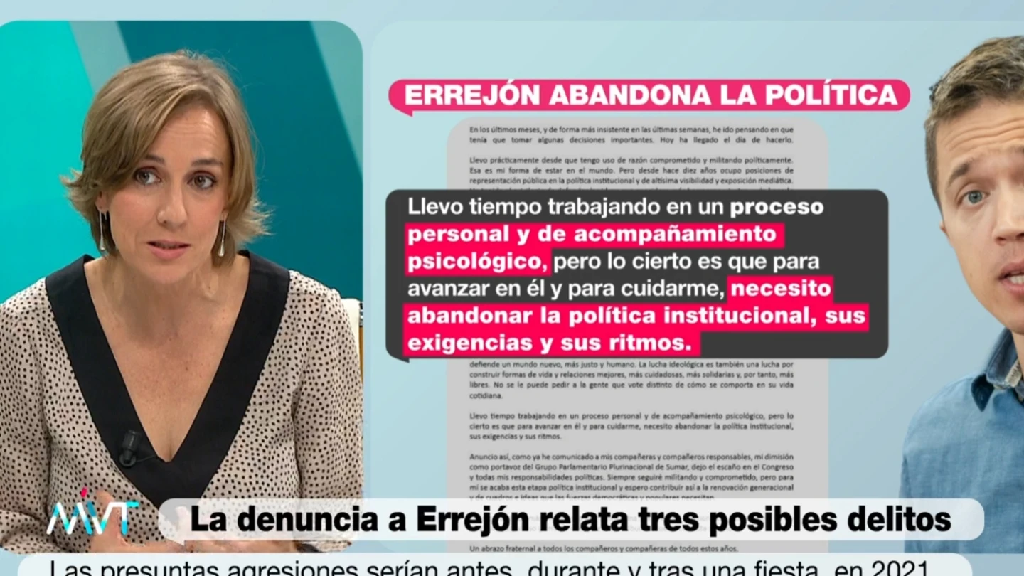 Tania Sánchez, sobre Íñigo Errejón Tania Sánchez, sobre Íñigo Errejón
