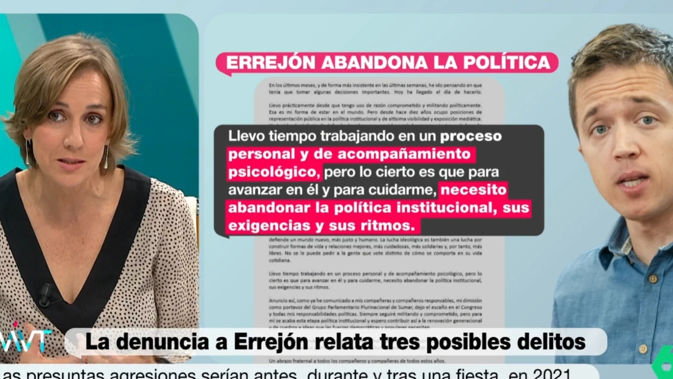 Tania Sánchez, sobre Íñigo Errejón