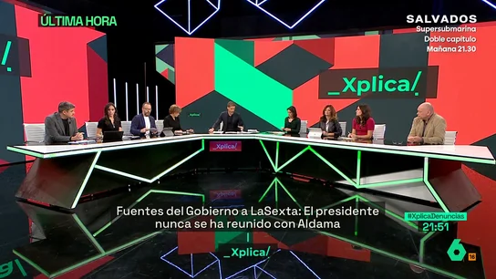 Plató de laSexta Xplica Plató de laSexta Xplica