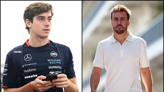 Franco Colapinto y Fernando Alonso Franco Colapinto y Fernando Alonso