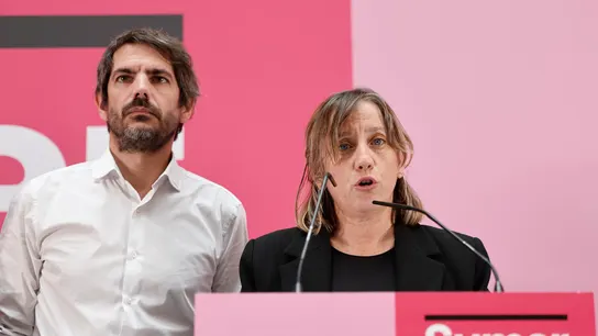 Amanda Andrades, secretaria de feminismos de Sumar, y Ernest Urtasun Amanda Andrades, secretaria de feminismos de Sumar, y Ernest Urtasun