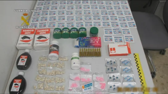 Preservativos falsificados confiscados por la Guardia Civil Preservativos falsificados confiscados por la Guardia Civil