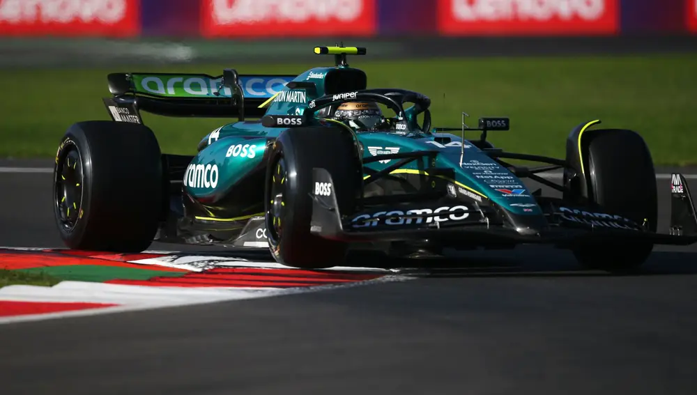 Tras ausentarse el jueves por una indisposición, Alonso se subió al AMR24 Tras ausentarse el jueves por una indisposición, Alonso se subió al AMR24