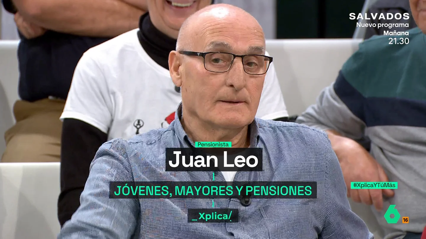 XPLICA Juan, un pensionista: "Los que critican las pensiones no han sufrido lo que lo hemos sufrido nosotros" XPLICA Juan, un pensionista: "Los que critican las pensiones no han sufrido lo que lo hemos sufrido nosotros"