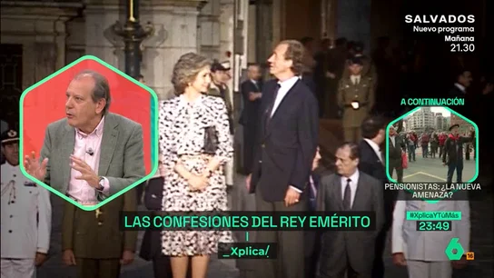 XPLICA Fernando Rueda desvela que Juan Carlos I hizo negocio por solventar la crisis del petróleo en España: "Se llevaba un porcentaje" (no es lit) XPLICA Fernando Rueda desvela que Juan Carlos I hizo negocio por solventar la crisis del petróleo en España: "Se llevaba un porcentaje" (no es lit)