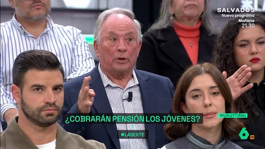 XPLICA Un pensionista, sobre los que temen quedarse sin pensión: "El Estado jamás consentirá que los mayores no tengan un ingreso" XPLICA Un pensionista, sobre los que temen quedarse sin pensión: "El Estado jamás consentirá que los mayores no tengan un ingreso"