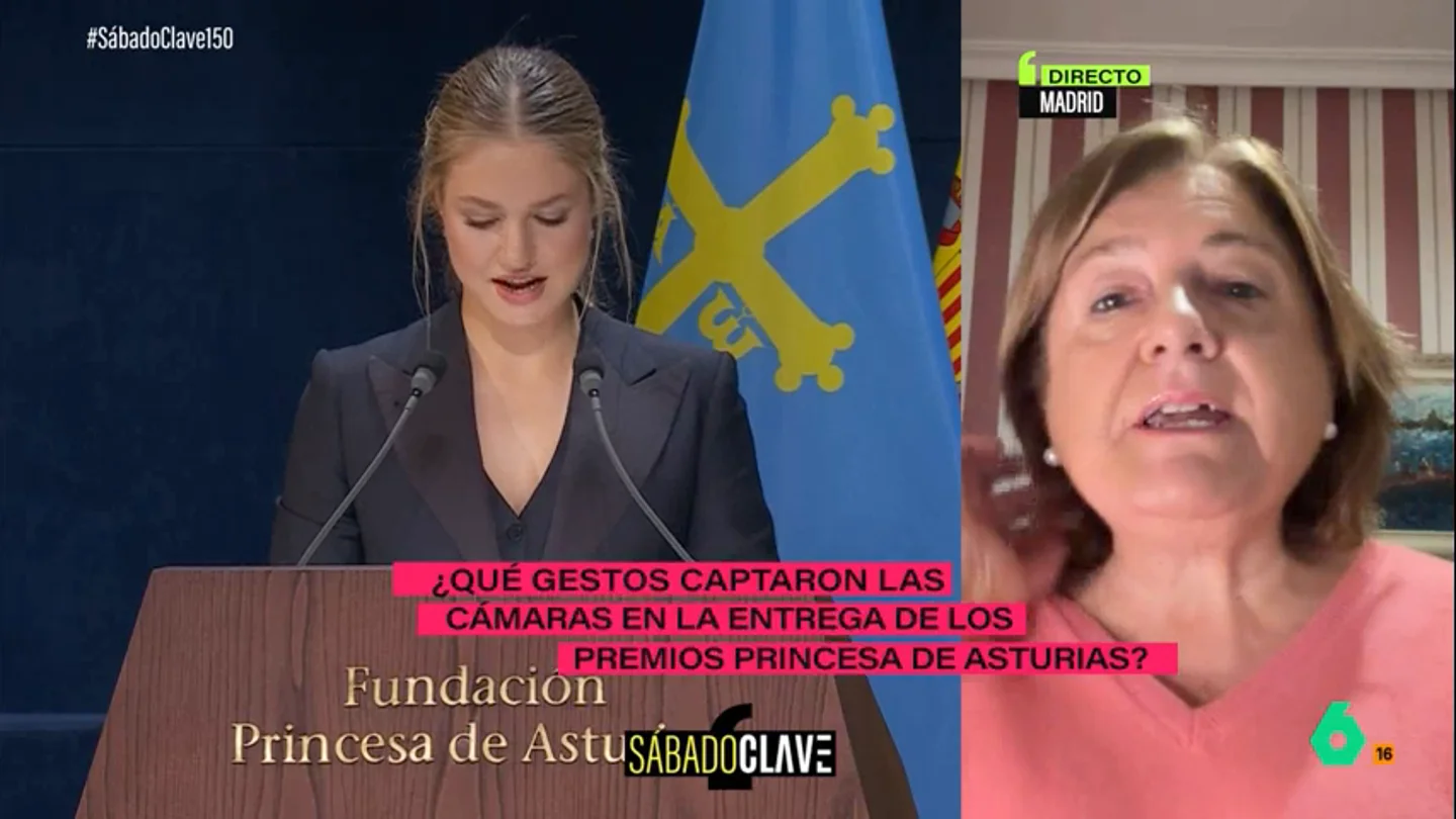 Mábel Galaz habla del creciente protagonismo de la princesa Leonor Mábel Galaz habla del creciente protagonismo de la princesa Leonor