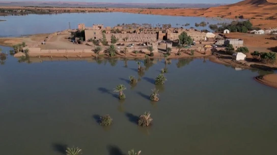 El Sáhara, inundado El Sáhara, inundado