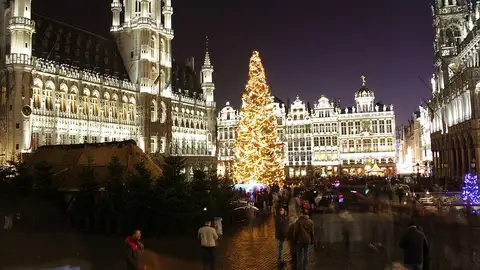 Mercado de Navidad en Bruselas Mercado de Navidad en Bruselas