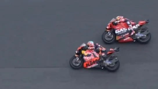 Pedro Acosta y Brad Binder Pedro Acosta y Brad Binder