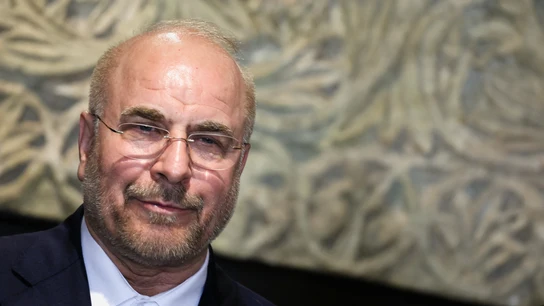 El presidente del Parlamento de Irán, Mohammad Baqer Qalibaf El presidente del Parlamento de Irán, Mohammad Baqer Qalibaf