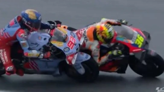 Marc Márquez y Joan Mir Marc Márquez y Joan Mir