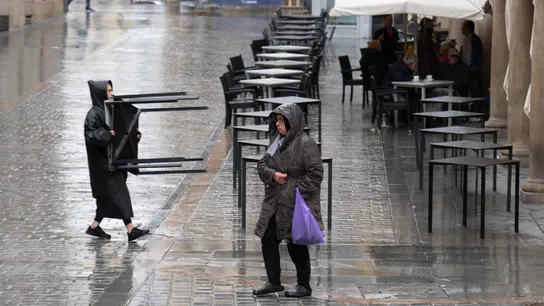 Día de lluvia en España Día de lluvia en España