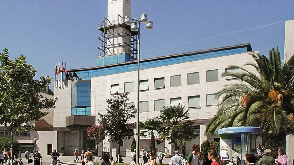 Fachada del Ayuntamiento de Getafe