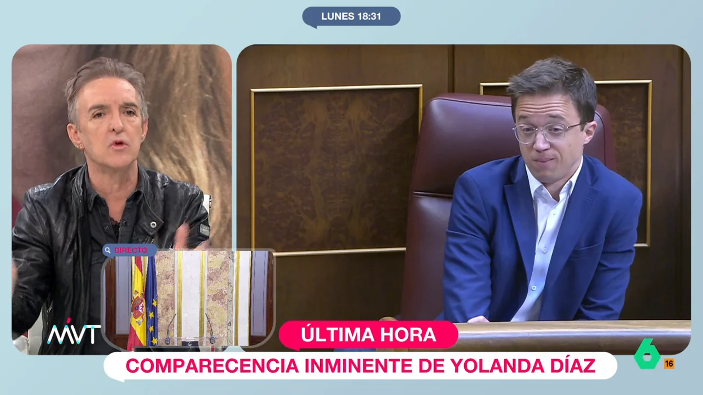 Ramoncín, tajante con Íñigo Errejón: "No tiene un problema en la cabeza; tiene un problema de ombligo para abajo" Ramoncín, tajante con Íñigo Errejón: "No tiene un problema en la cabeza; tiene un problema de ombligo para abajo"