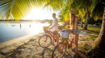 Isla de Aitutaki, en el archipiélago de las Islas Cook